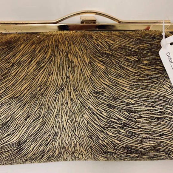 NWT Golden Women Fashion Clutch Bag - Picture 4 of 4